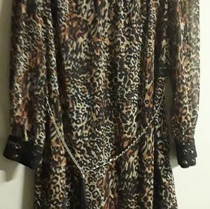 Tahari Animal print Dress